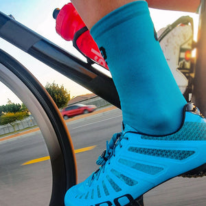 blue cycling socks from Ciovita