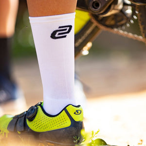 white cycling socks from Ciovita