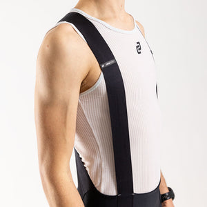 Men's Cargo Bib Shorts (Black)