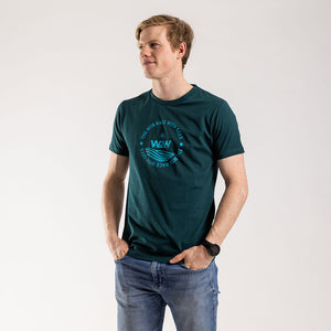 Men's FNB Wines2Whales T Shirt (Teal)