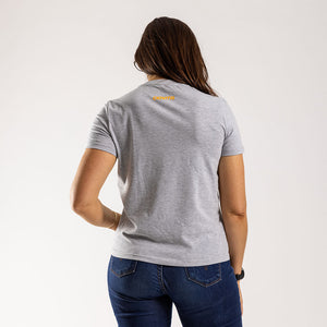 Women's FNB Wines2Whales T Shirt (Grey Melange)