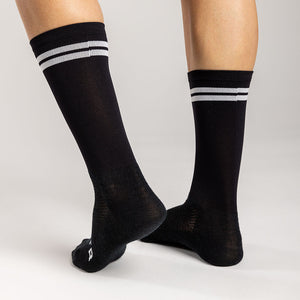 Merino Crew Socks (Black)