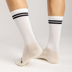 Merino Crew Socks (White)