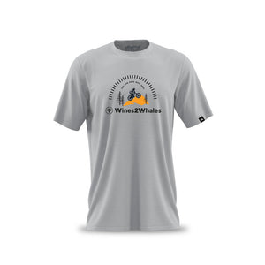 Men's FNB Wines2Whales T Shirt (Grey Melange)