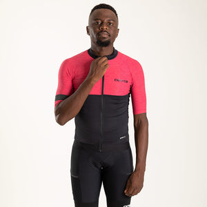 Men's Opera Race Fit Jersey (Ruby)