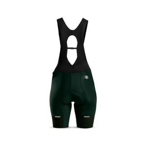 Women's Supremo Pace Bib Shorts (Forest)