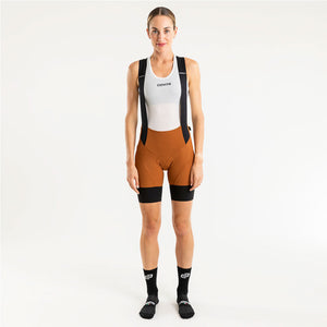 Women's Supremo Bib Shorts (Rust)