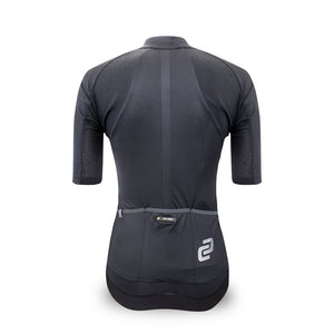 rear view of ceramic shield cycling jersey