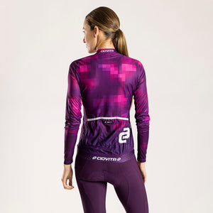 Women's Pixel Long Sleeve Sport Fit Jersey