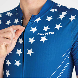 Men's USA Sport Fit Cycling Jersey