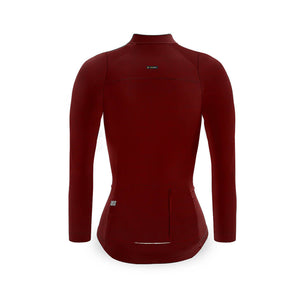 Women's Pecora Long Sleeve Merino Jersey (Bloodstone)