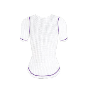 Women's DriRelease Short Sleeve Baselayer (White)