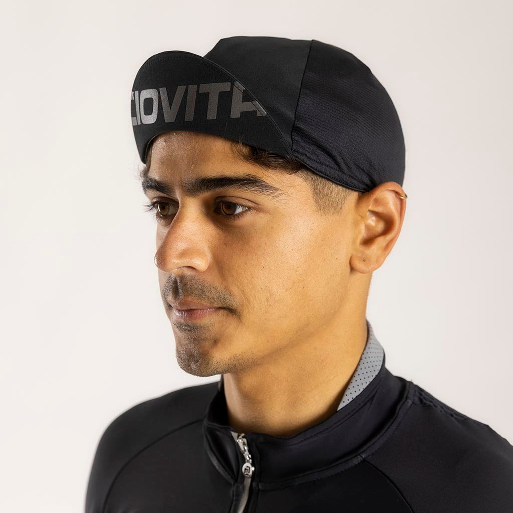 Black Fusion Cycling Cap (Casquette)