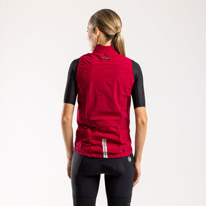 Women's Apex Lamina Gilet (Burgundy)