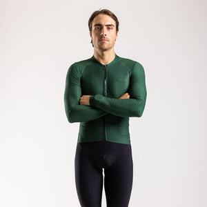 Men's Apex H1 Svelto Long Sleeve Jersey (Forest)