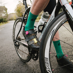 Crew Cycling Socks (Emerald)