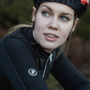 ladies black cycling jacket
